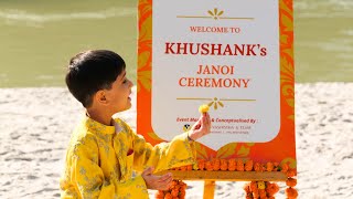 Janoi Ceremony  Janeu Sanskar on Ganga Ghaat Rishikesh upanayana janoi MomNMe [upl. by Barry233]