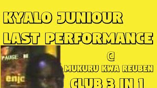 How kyalo junior fell down on his last performance at Reuben club 3 in 1 [upl. by Olsewski157]