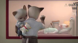 Trois Petits Chats 3D animated short film [upl. by Nnomae]