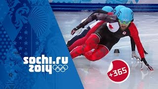 Hamelin Gold  Mens Short Track Speed Skating 1500m Full Final  Sochi365 [upl. by Karon]