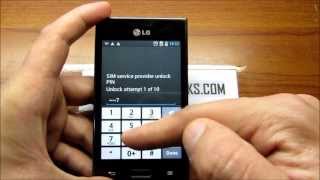 How To Unlock LG Optimus L5 E610v By Unlock Code from UnlockLockscom [upl. by Zebedee]