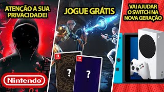 Nintendo compartilha seus dados com Google sem te avisar ❘ Jogos GRÁTIS ❘ Xbox ajuda Switch [upl. by Sidoon]