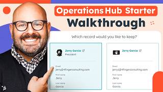 HubSpot Operations Hub Starter Plan Walkthrough [upl. by Asinla813]