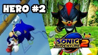 Ai faund yu feiker  SONIC ADVENTURE 2HD HERO Parte 2 [upl. by Havstad754]