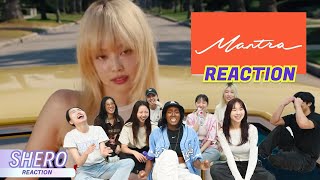 KPOP REACTION BLACKPINK JENNIE  quotMantraquot REACTION WOW  SHERO [upl. by Let691]