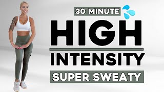 30 MIN CARDIO KILLER HIIT WORKOUT  Tabata Full Body  Fun amp High Intensity  To The Beat [upl. by Plossl]