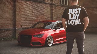 Kevin´s Bagged AUDI A1  CARGRAPHIC  VagsFinest [upl. by Rexferd]