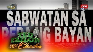 THINK ABOUT IT by Ted Failon  ‘Sabwatan sa pera ng bayan’  TedFailonAndDJChaCha [upl. by Mooney]