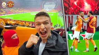 “WELCOME TO HELL” CRAZY ATMOSPHERE at GALATASARAY vs MAN UNITED [upl. by Martens397]