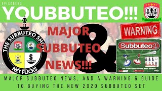 MAJOR Subbuteo Announcement amp and warning and guide to buying the new 2020 Subbuteo Youbbuteo [upl. by Alaric364]