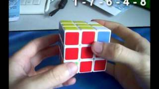 3x3x3 Blindfold Tutorial 3COP  Memorization german [upl. by Gentilis]