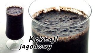 Koktajl jagodowy  smaczneprzepisypl [upl. by Belldame]