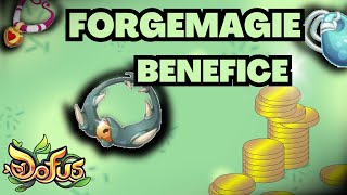 DOFUS  FORGEMAGIE BENEFICE 3  3 AMULETTES [upl. by Elora899]