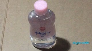 Johnson amp Johnson Baby Oil Review [upl. by Neirol]