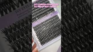 I Tried DIY Eyelash Extensions From Aliexpress ✨ [upl. by Ranice275]