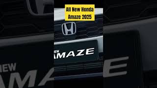 Brand New Honda Amaze 2025 Model Review automobile hondaamazefacelift honda [upl. by Larret980]