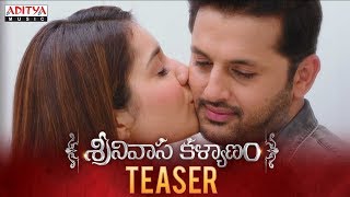 Srinivasa Kalyanam Teaser  Srinivasa Kalyanam Songs  Nithiin Raashi Khanna [upl. by Honna]