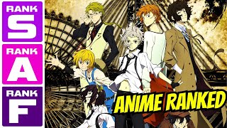 Bungo Stray Dogs SEASON 1 REACTION Anime Ranked [upl. by Wylie802]