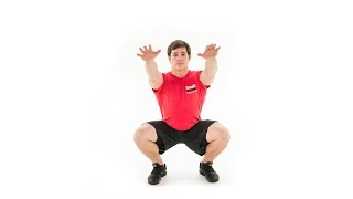 The Air Squat CrossFit Foundational Movement [upl. by Alletse]