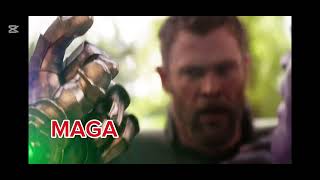 MAGA VS AVENGERS trump trump2024 maga avengers kamalaharris [upl. by Yar721]