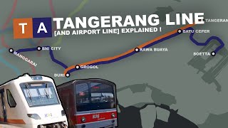 Please dont run every 30 minutes off peak Tangerang amp Soekarno Hatta Line Explained [upl. by Ranice463]