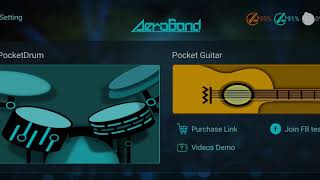 AeroBand Android app v220 and firmware update for AeroBand PocketDrum amp AeroBand PocketGuitar [upl. by Llewkcor]