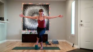 Gentle Flow with Twists Hip Openers and Eagle Pose [upl. by Eversole198]