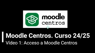 Moodle Centros 2425 [upl. by Enilekcaj]