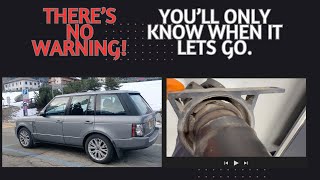 L322 Range Rover  Propshaft replacement  2012 44 TDV8 [upl. by Ennywg]