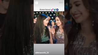 Sister bond💖🥰akshu aaru WhatsApp status💗shortstrendingyrkkhsistercutesongshortreelsvideo [upl. by Nitsur]