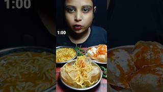 Dahi Puri  Golgappa  Maggie Challenge in 60 seconds shorts [upl. by Engenia]