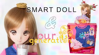 Trying an Our Generation clothing set on Smart Doll Mirai Will it Fit [upl. by Hattie]