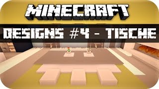 GER Minecraft Designs 4  Tische 12 HD [upl. by Elimaj358]