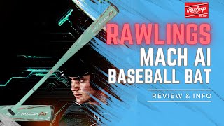 Rawlings MACH AI Baseball Bat Review USSSA amp BBCOR [upl. by Ahtanoj]