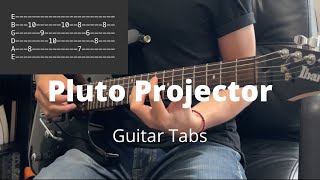 Pluto Projector by Rex Orange County  Guitar Tabs [upl. by Haron]