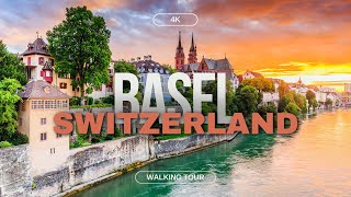 Basel Switzerland  Walking Tour4K [upl. by Edecrem362]