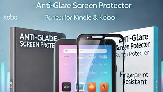 Best AntiGlare Screen Protector for Kindle amp Kobo  Durable amp Easy to Apply [upl. by Notwen]