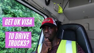 Can one get a UK visa to drive trucks as a foreign worker [upl. by Naliorf]