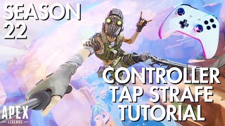 HOW TO TAP STRAFE ON CONTROLLER IN SEASON 23 [upl. by Nnylsaj]