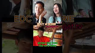 EDCY AT RORIE gayang gaya si boss totoy fypシ゚viral couplegoals fy fypyoutube fyp viralshort [upl. by Cioban]