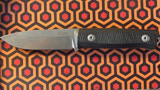 LionSteel B40 Bushcraft Knife Black G10 Sleipner Steel [upl. by Drhacir59]