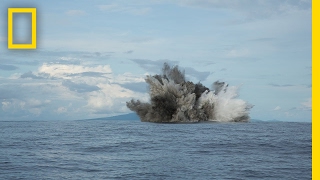 Robot vs Volcano “Sometimes It’s Just Fun to Blow Stuff Up” Exclusive  National Geographic [upl. by Acirt]