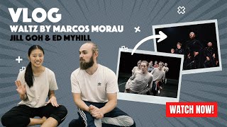 Waltz by Marcos Morau NDCWales Creation Vlog [upl. by Gylys]