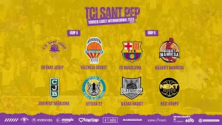 FASE FINAL  SEMIFINAL 2  FC BARCELONA VS VALENCIA BASKET  TCI SANT PEP 2024 [upl. by Ellennod]