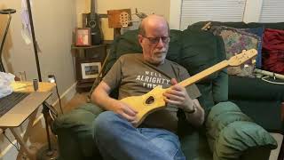 Seagull Strum Stick Improv Song 1 strumstick dulcimer strumstick demo [upl. by Ruthie]