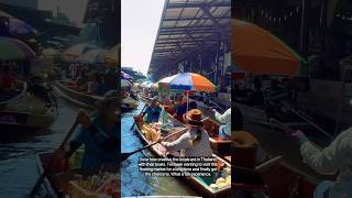 Damnoen Saduak Floating Market  Thailand 🇹🇭 [upl. by Nyral]