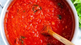 Homemade Pasta Sauce Recipe [upl. by Merc]