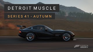 Forza Horizon 4 Snakebite  Detroit Muscle Walkthrough Full Race [upl. by Salter]