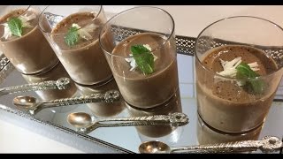 mousse au chocolat  طريقة عمل موس الشوكولاته [upl. by Batty]