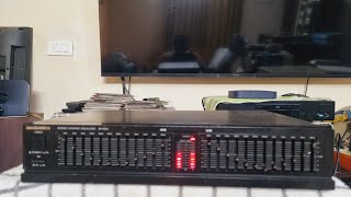 TECHNICS Stereo Graphic Equalizer With Spectrum SHE50For SaleInfinity AudioContact 9443370602 [upl. by Millicent16]